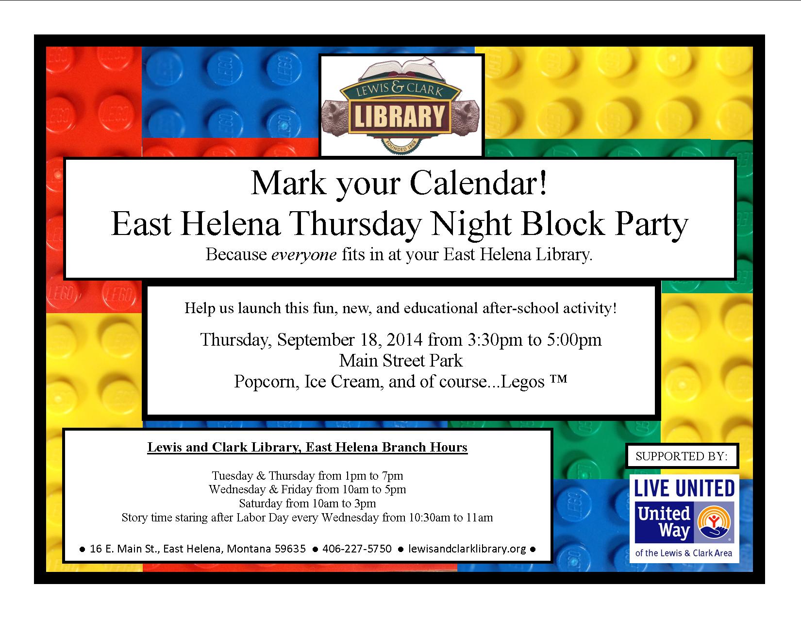 East Helena Block Party